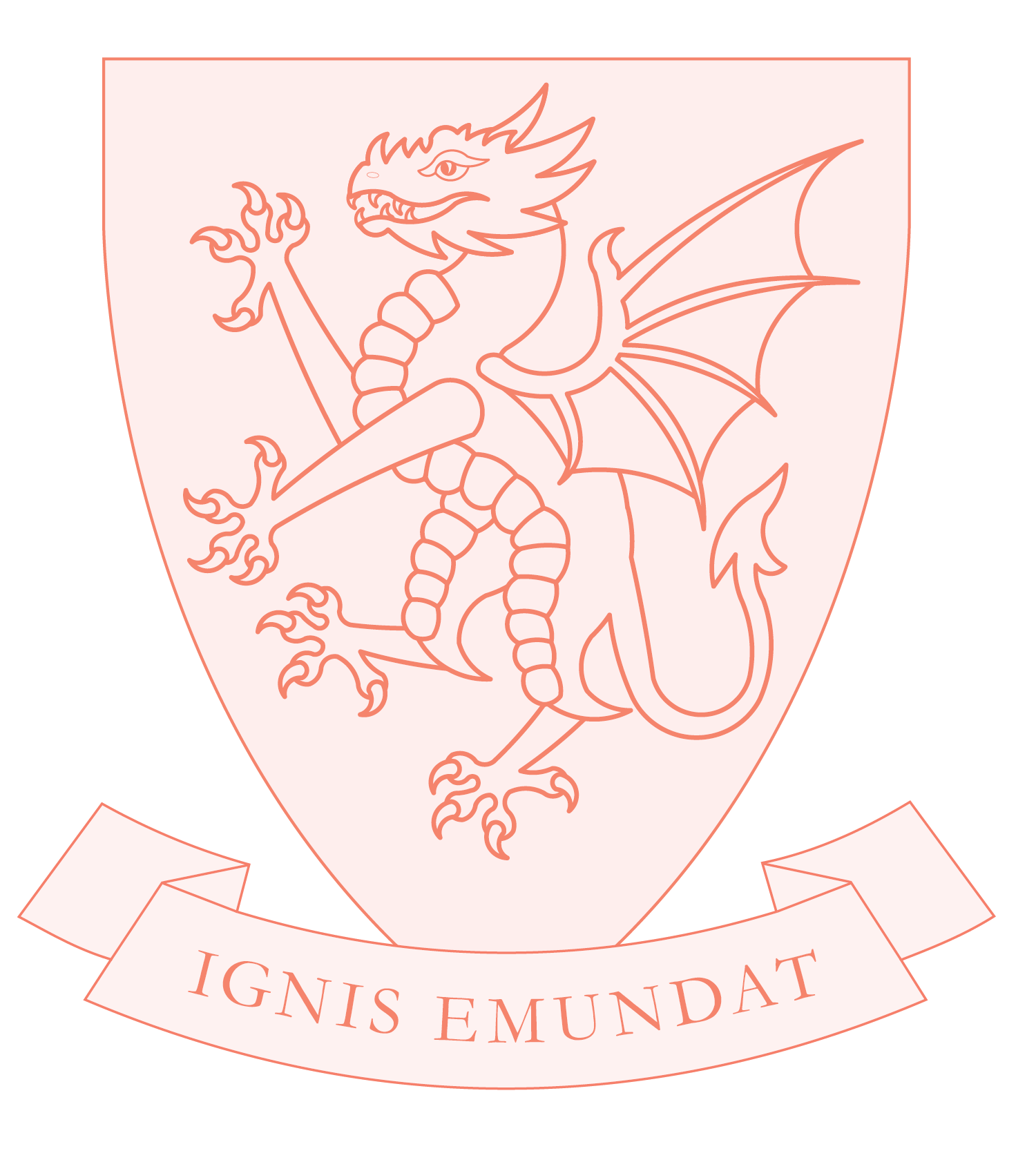 SOTagBurners coat of arms with 'ingis emundat' motto